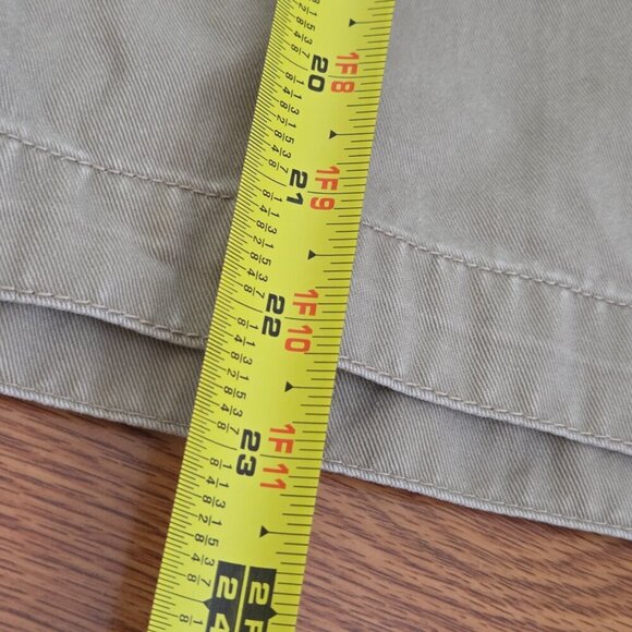 Y2K Vintage Timberland Men's Khaki Baggy Chino Shorts Size W40 Relaxed Skater - Picture 8 of 15